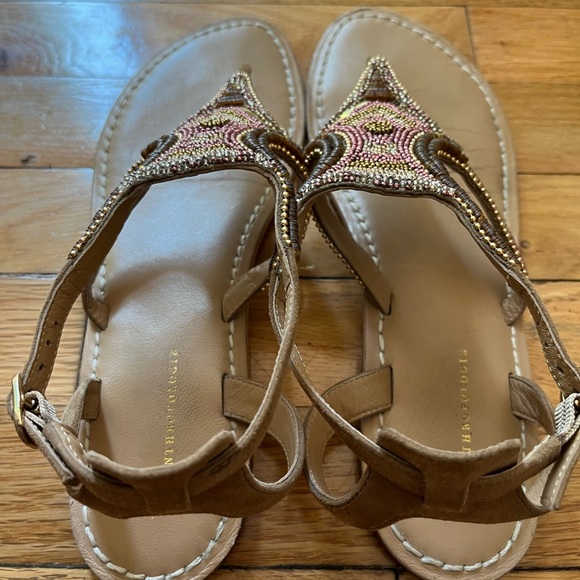 Beaded Anthropologie Sandals - Picture 4 of 5